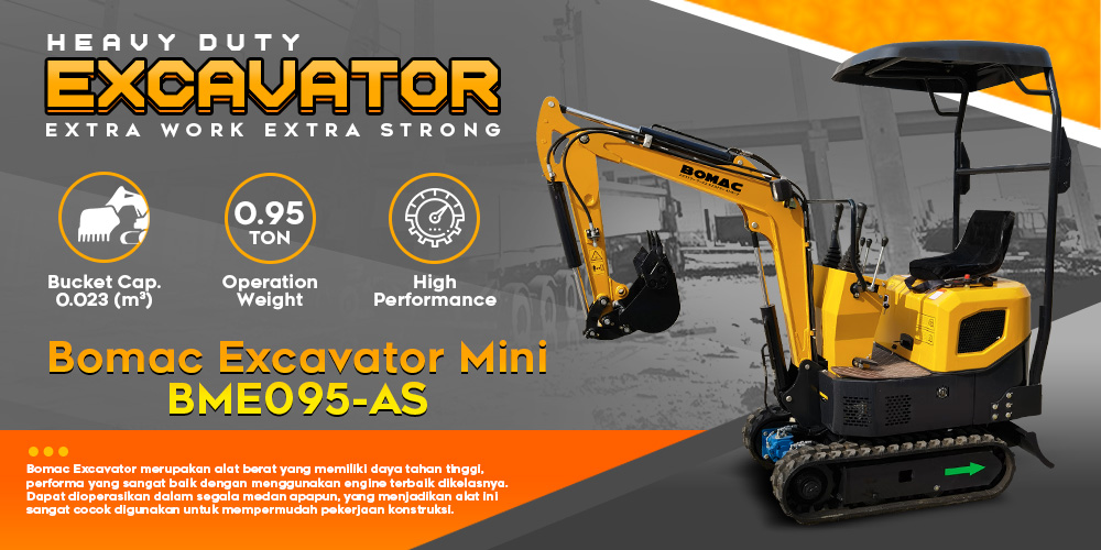 Bomac Excavator Mini BME095